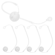 5 Pcs Anti-theft Desk Pen Lanyard Antitheft Tether for Reception