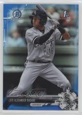 2017 Bowman Chrome Prospects Blue Refractor 34/150 Luis Basabe Alexander 11pj