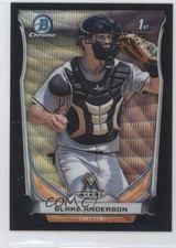 2014 Bowman Draft Chrome Black Wave Refractor Blake Anderson #CDP34 0x1