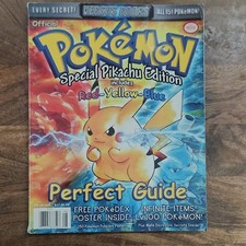 1999 Pokémon Special Pikachu Edition Perfect Guide Versus Books /Original Poster