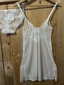 S La Perla Lingerie Set Ivory White  Bra- Panty Bridal NWT