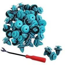 150 Pcs Car Door Trim Clips Door Panel Retainer Push Fastener Replacement with 1
