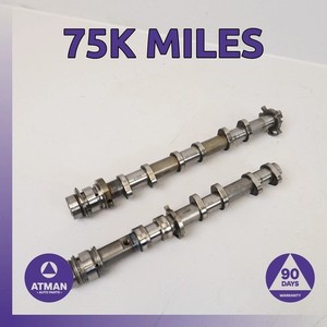 14-19 Audi 4M Q7 A6 A7 3.0L Engine Right Intake & Exhaust Camshaft Set OEM 75k