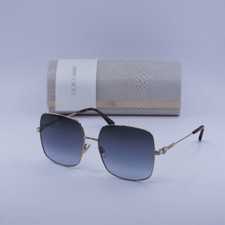 New Jimmy Choo LILI/S 0000 GB Rose Gold/Grey Gradient Blue 58-16-145 Sunglasses