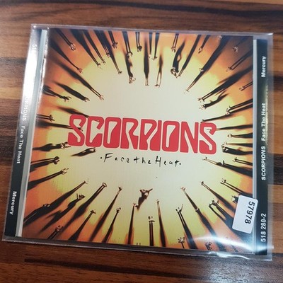 SCORPIONS face the heat PMDC FRANCE EX/VG+ (CD Album, Hard, Mercury)