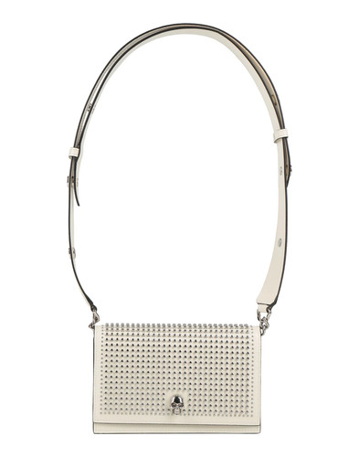 McQueen - Women - Leather Flap bag - Off white