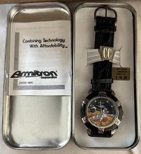 VTG BUGS BUNNY BOWLING LOONEY TUNES ARMITRON WATCH NEW WORKS GREAT!!