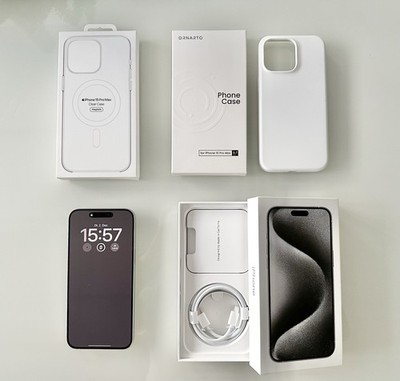 iPhone 15 Pro Max 256GB Weiß  