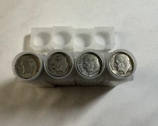 One Roll Of 90% Silver Roosevelt Dimes (50 Coins)