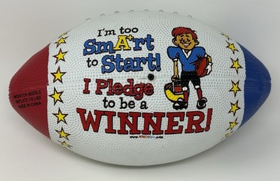 NHCO Drug Alcohol Tobacco Awareness Resistance Pledge Kids Football Toy
