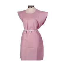 Avalon Premium Gowns, Mauve (Pack of 50) ― Tissue/Poly/Tissue ― Open