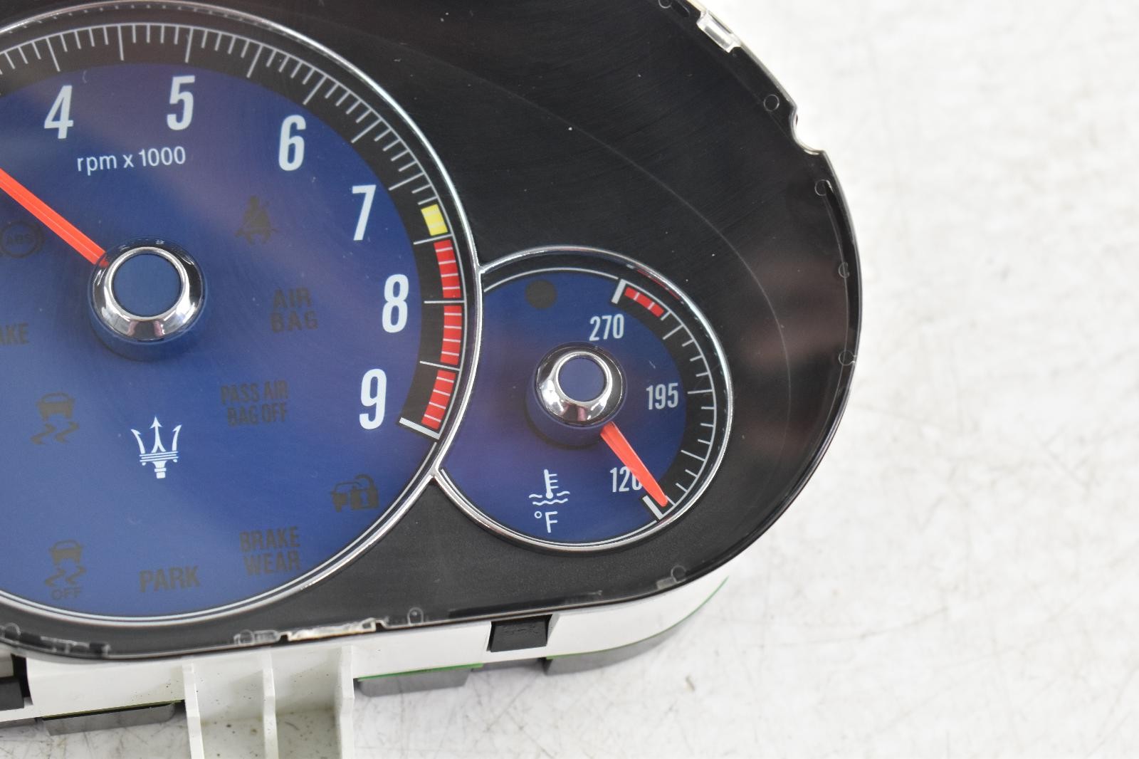 Maserati GranTurismo 2016 Instrument cluster