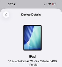 10.9-inch iPad Air Wi-Fi  Cellular 64GB With Apple Stylus Pen new 