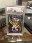 2024 Panini Select - Premier Level Drake Maye #113 Green & Red Shock Prizm (RC)