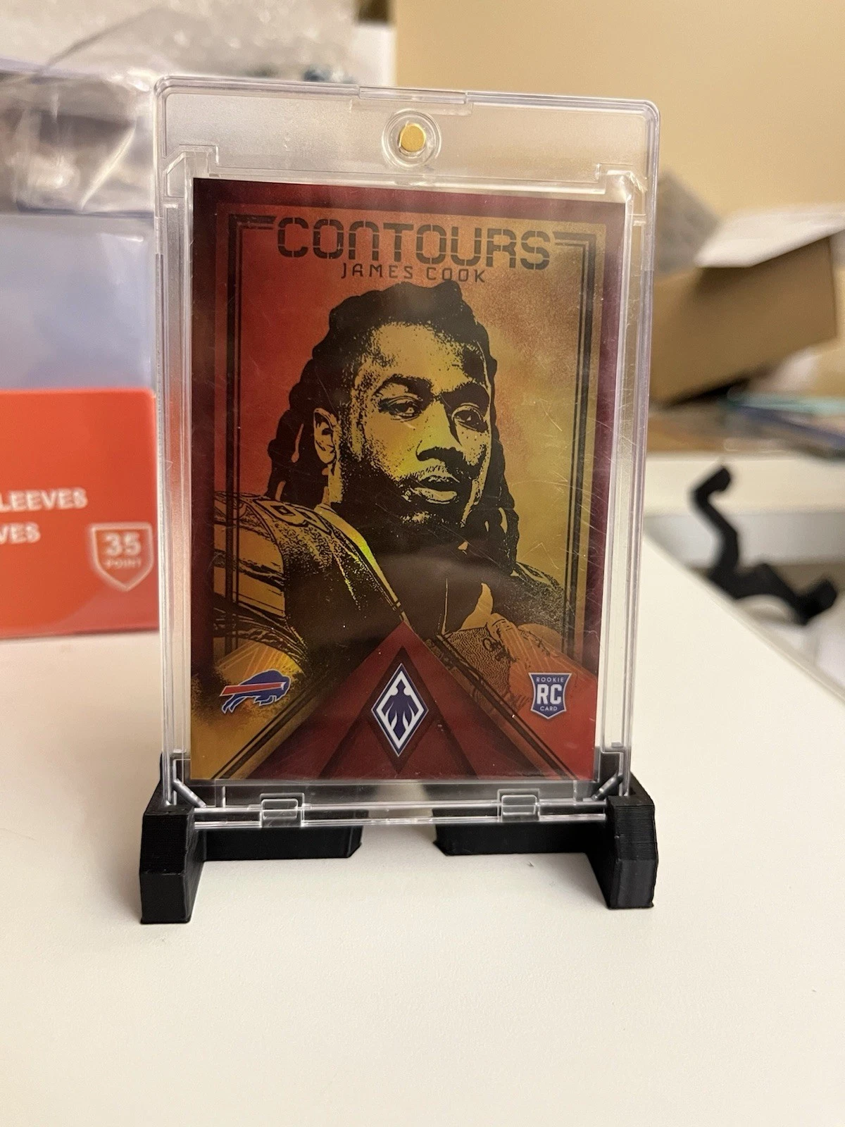 James Cook Panini Phoenix Contours #CT19 Red