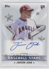 2022 Topps Series 1 Baseball Stars Auto Janson Junk #BSA-JJ Auto 0x1q