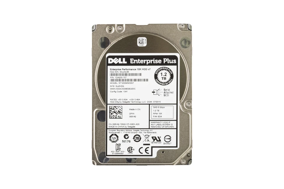 Hard drive Dell 1.2TB 10K SAS 6G 2.5" 512n 64MB 68V42 - Image 2 of 2