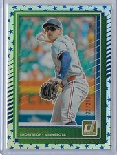 2025 Panini Donruss Stars Insert Brooks Lee Minnesota Twins SP 222/250 #73