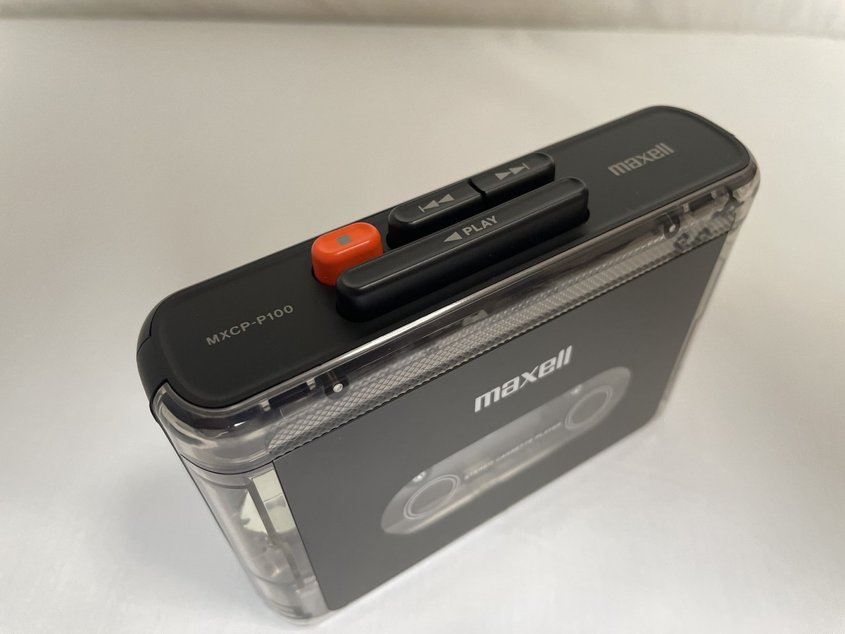 maxell MXCP-P100-BK MXCP-P100BK Bluetooth Portable Cassette Player