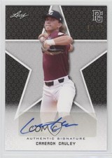 2020 Leaf Perfect Game National Showcase /50 Cameron Cauley #BA-CC1 Auto nd3