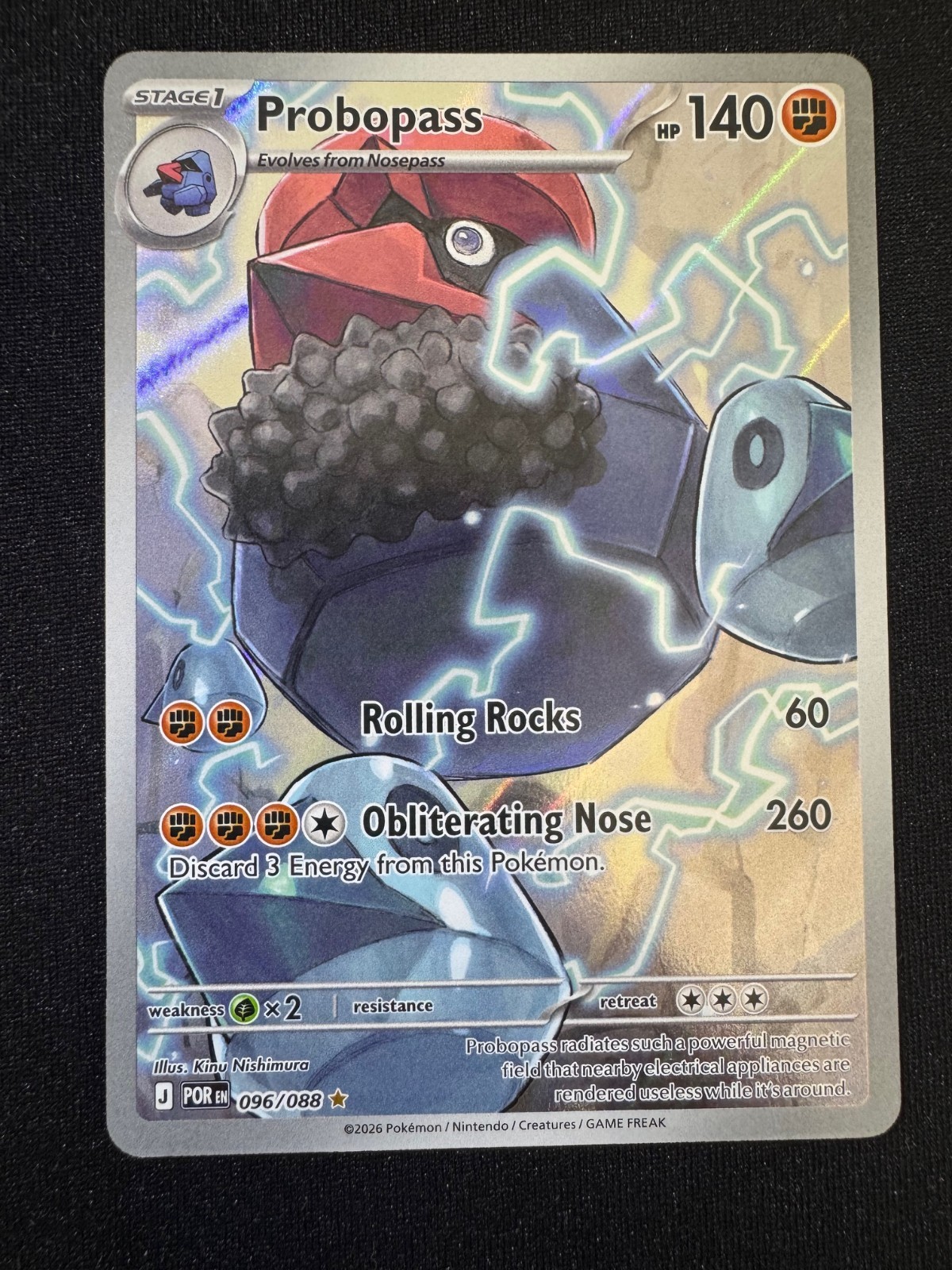 Probopass 96/88 Pokemon TCG Mega Evolution Perfect Order EN NM+