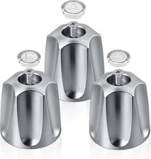 3 Pack Tub Knobs Replacement Set, Shower Handle Replacement for Price/Pfister Ve