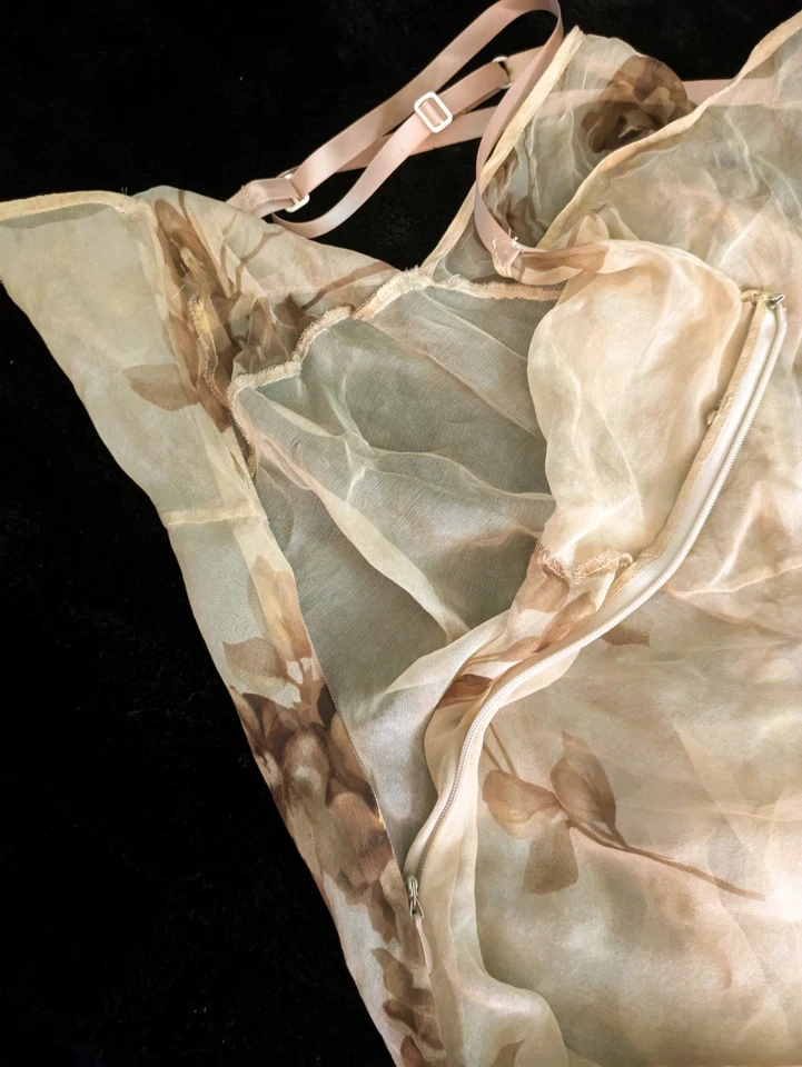 Vestido Floral Dolce & Gabbana Vintage 1997 Talla 42 Hermoso Ver Fotos Foto 4 de 4