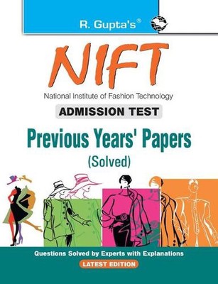 NIFT: Previous Years' Papers (Solved) by Rph Editorial Board Paperback Book