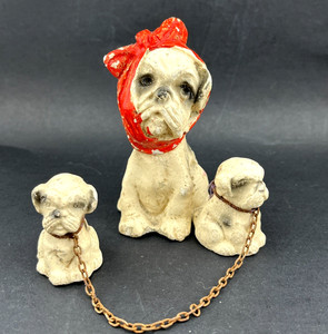 Chalkware Bulldog | eBay