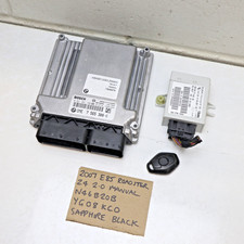 BMW Z4 E85 2.0 N46 150HP Manual Engine Module ECU Kit DME 7565300 + EWS Key Chip