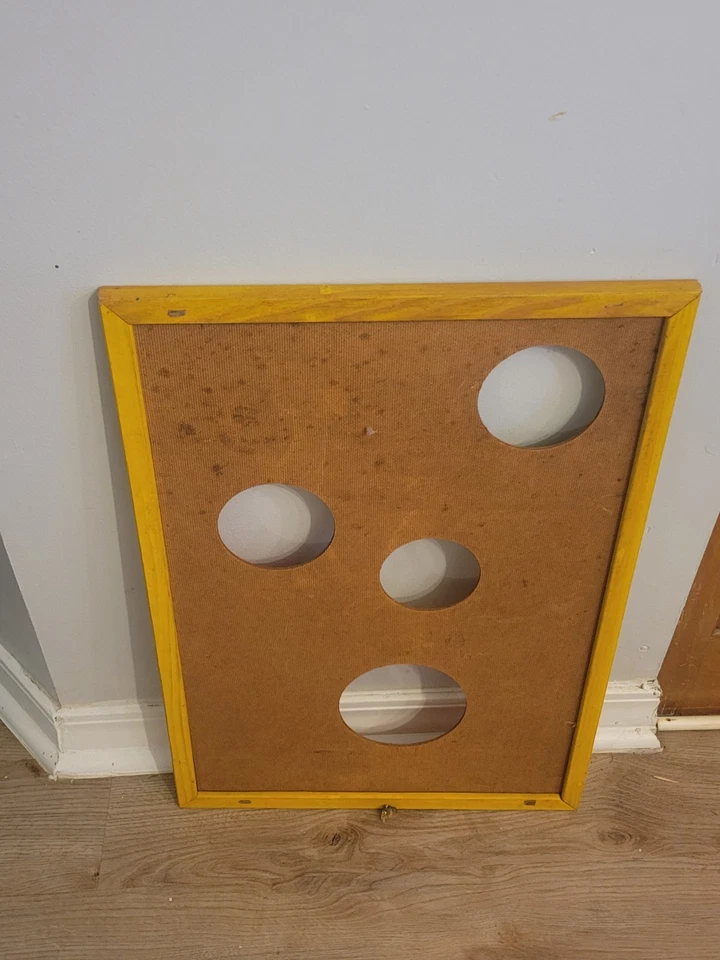 Corky el payaso vintage bolsa de frijoles / juego agujero de maíz años 50 Foto 2 de 4