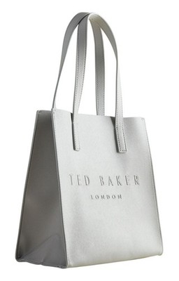 Ted Baker Seacon Crosshatch Icon Bag S Handtasche Lt - Grey hellgrau Neu