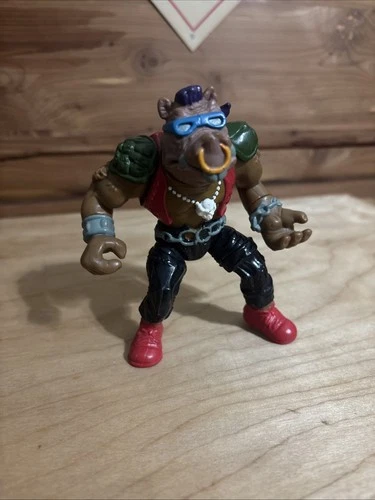 1988 TMNT Bebop Figure Playmates Mirage Studios Vintage 80s Villain