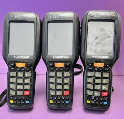 (Lot of 3 UNTESTED) Datalogic Falcon X4 Mobile Computer Scanners - No batteries