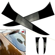 Heckscheiben Seitenspoiler Canard Splitter Trim für BMW X1 E84 2009–15 glänzend
