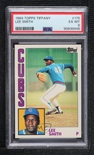 1984 Topps Tiffany Lee Smith #176 PSA 6 HOF 10cj