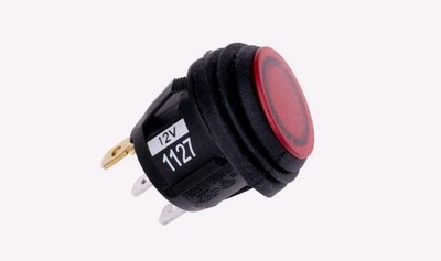 Rigid Industries Red Indicator ON/OFF Rocker Switch 12V Powersports 40191