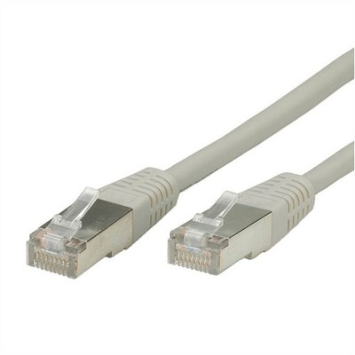 Conexion Netzwerkkabel CAT6A 3m grau Patchkabel 1000 Mbit/s 500 MHz 2x RJ45 Male
