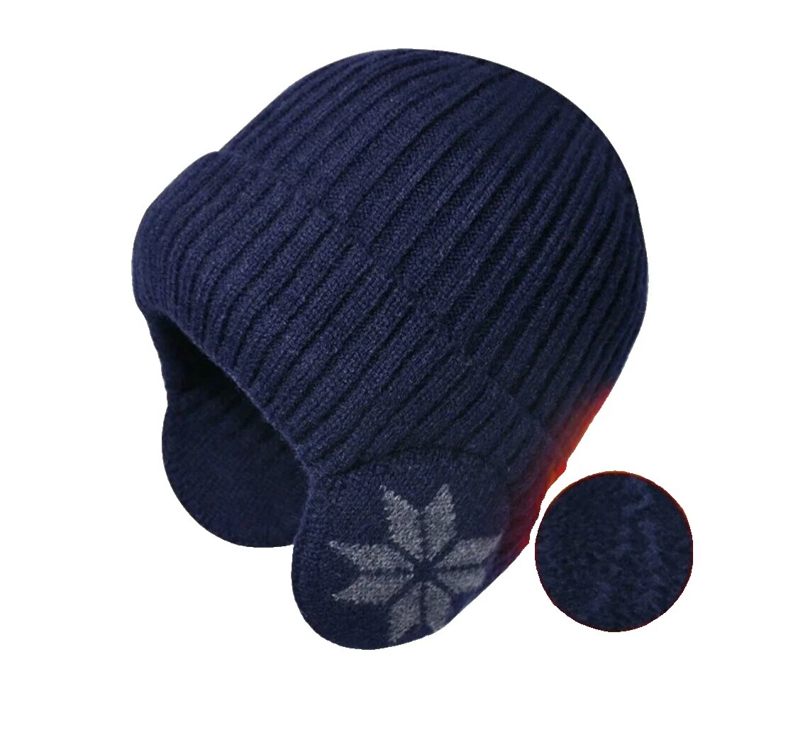 Poliéster Beanie Sombreros Negros para Mujer