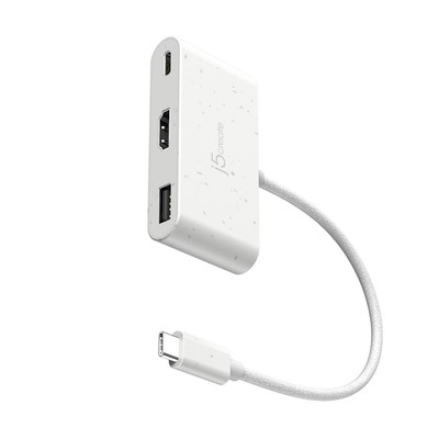 4712795087505 j5create JCA379EW-N Umweltfreundlicher USB-C -zu-HDMI - & USB 