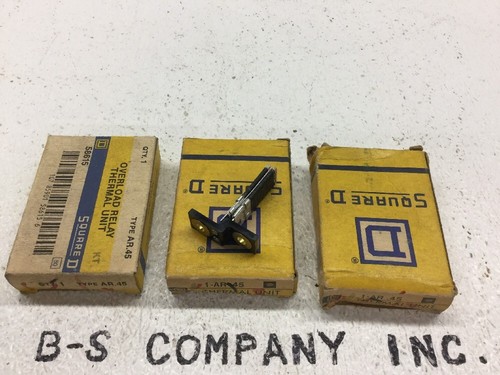 Square D AR.45 AR-45 Overload Relay Thermal Unit NIB