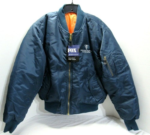 Vintage Ma 1 Bomber Flight Jacket Usaf Fox Outdoor Products Mens Size L Ebay