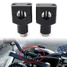 1Pair Motorcycle Handlebar Handle Bar Adapter Riser Clamp Mount For Yamaha Honda