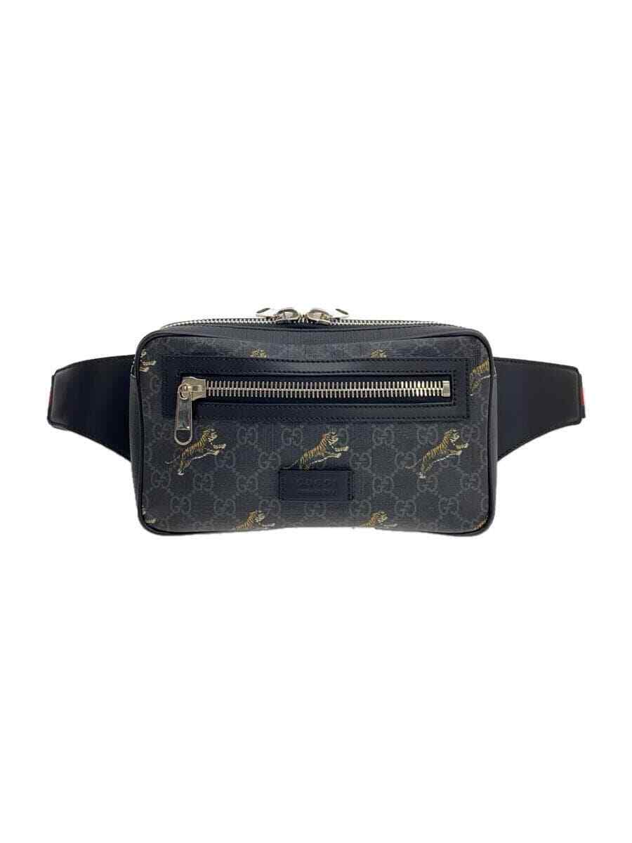 GUCCI body bag_GG Supreme_tiger print PVC BLK from Japan | eBay GUCCI body bag_GG Supreme_tiger print PVC BLK from Japan | eBay