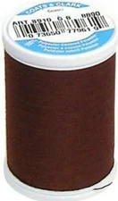 Coats & Clark ~ Dual Duty All Purpose Thread, 250 yd ~ (S910-8890 - Dark Brown)