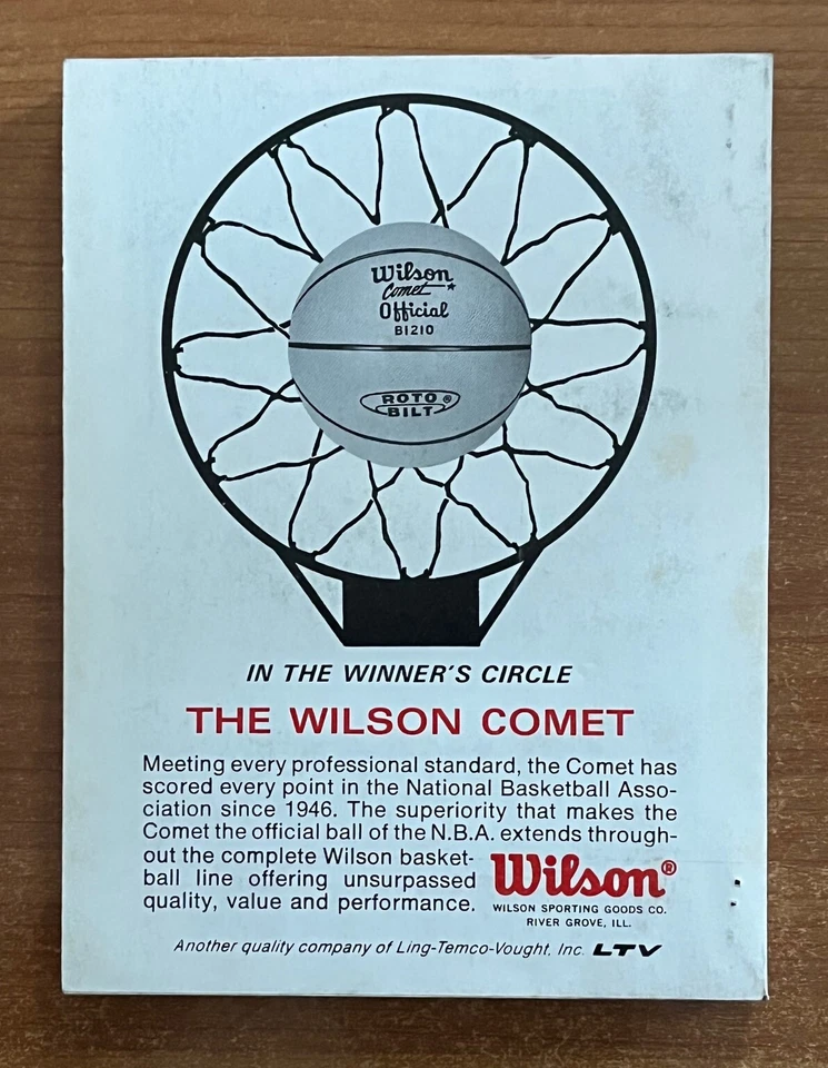 Guía de noticias deportivas de baloncesto de la NBA Jerry West Oscar Robertson 1968-1969 de colección Foto 2 de 2