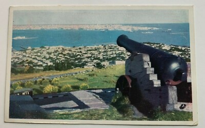 1959 Uruguay Postcard Montevideo Villa del Cerro scenic bird's eye view city