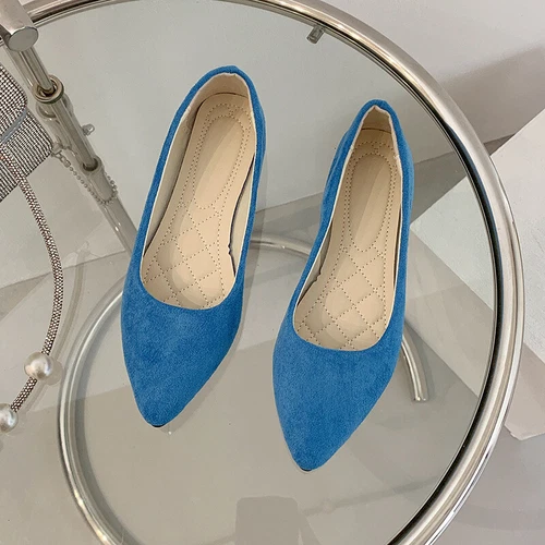 Women Flats Slip On Loafers Walking Women's Comfort Fashion Casual Shoes - Bild 78 von 87
