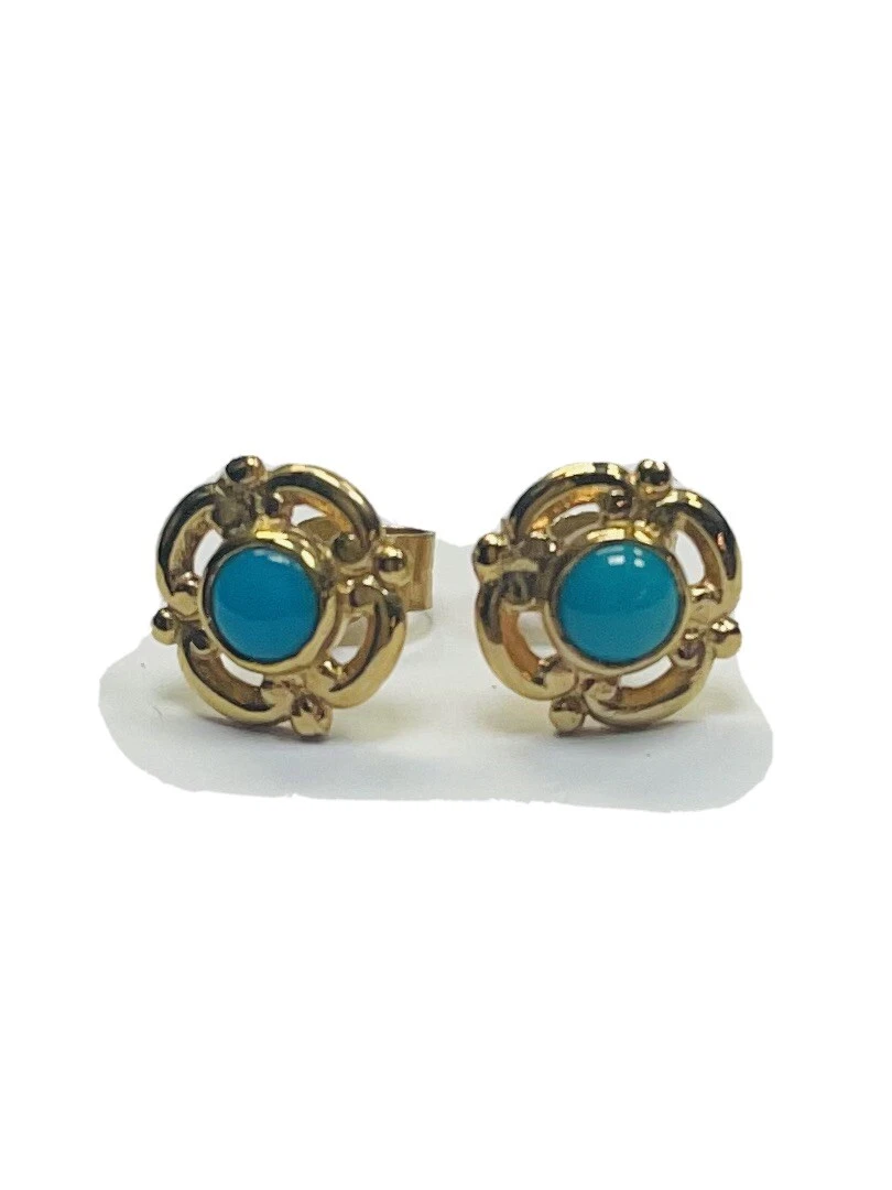 9ct gold 2024 earrings ebay