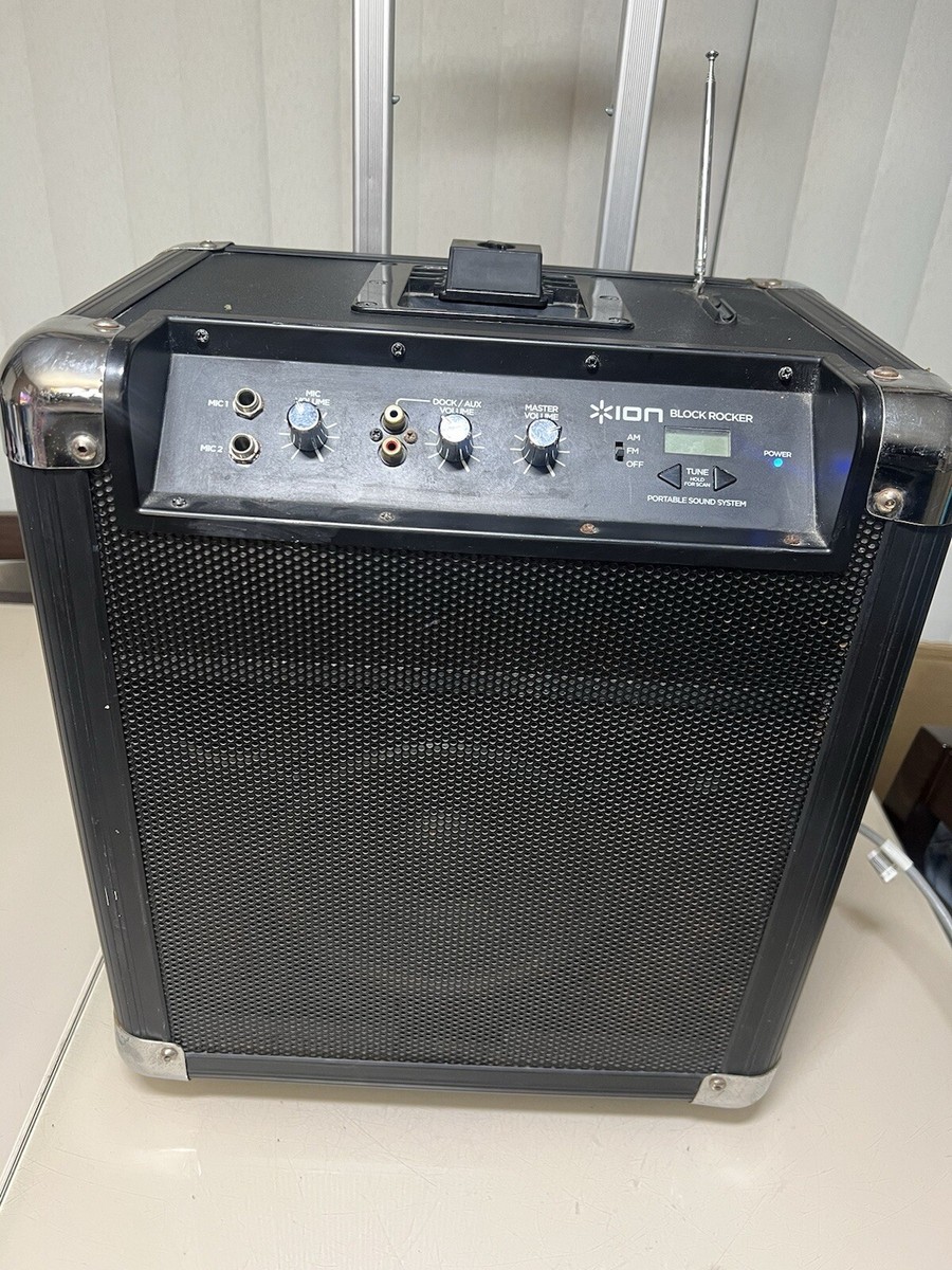 ion audio block ion rocker speaker
